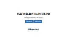 Tablet Screenshot of buzzchips.com